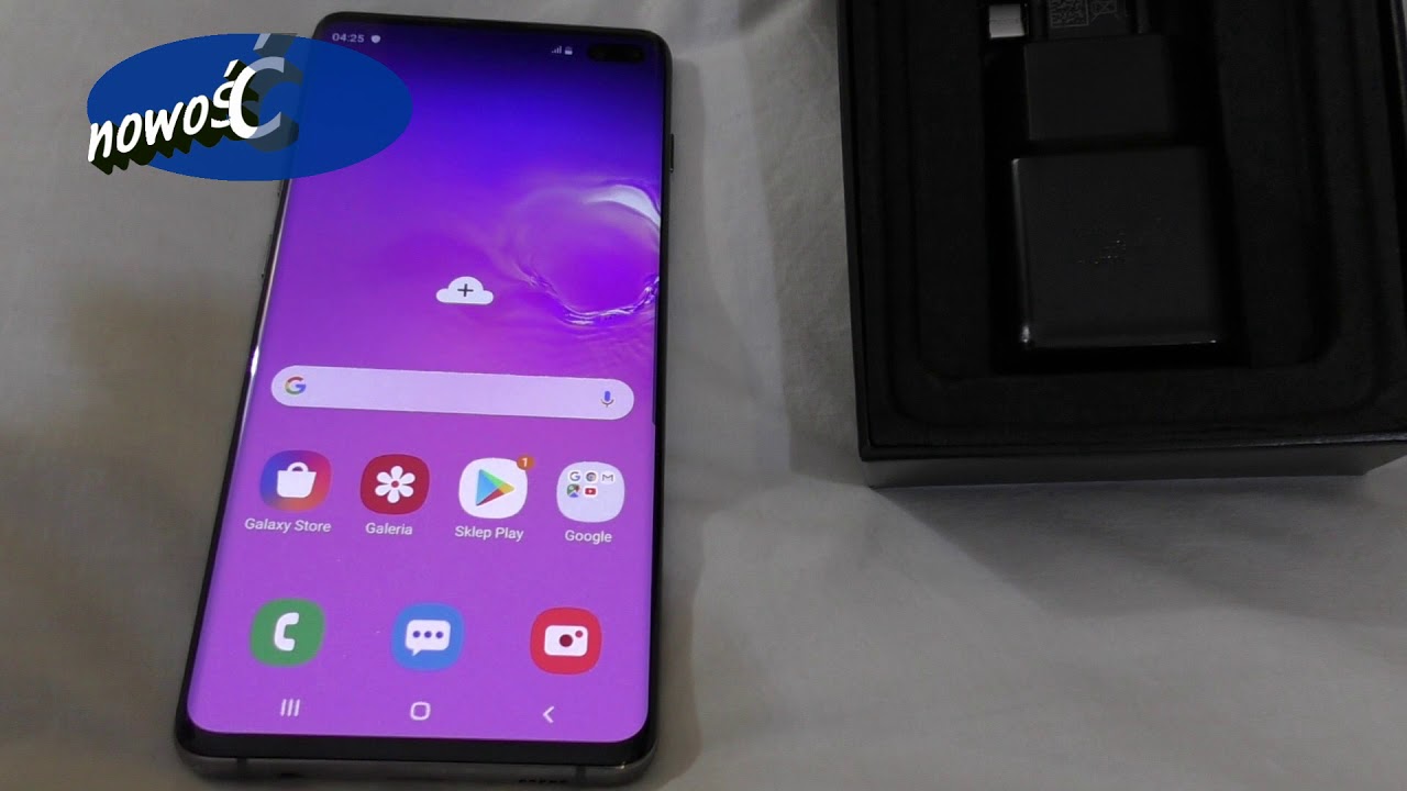 Samsung Galaxy S10+ S10 Plus SM-G975F/DS 128GB unboxing first look  Impressions Overview