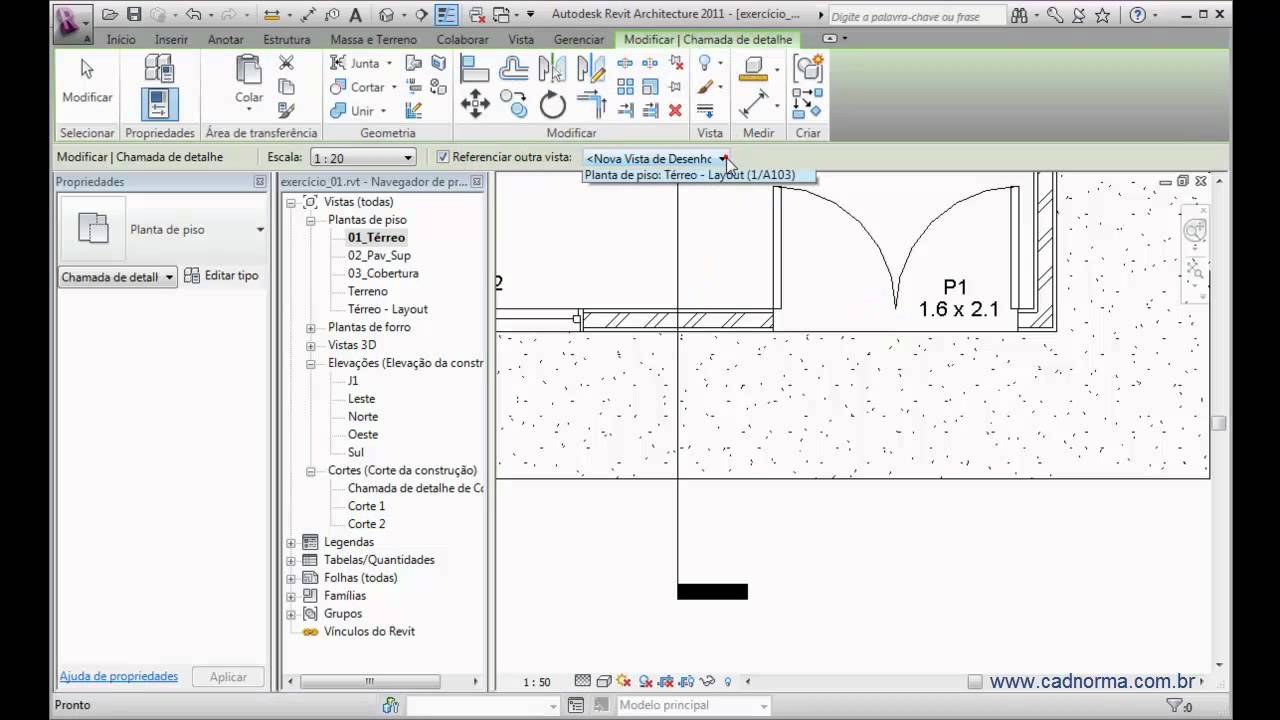 Revit II - E2-08 - Detalhamento