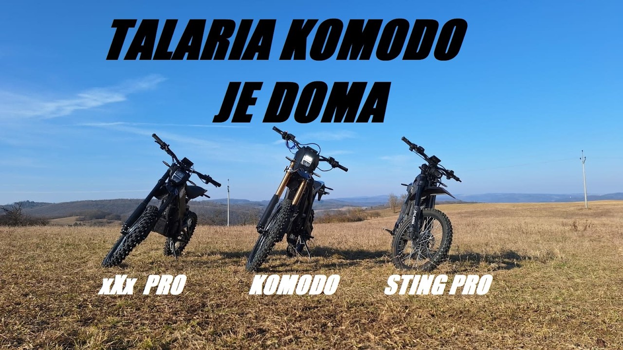 Talaria Komodo je doma