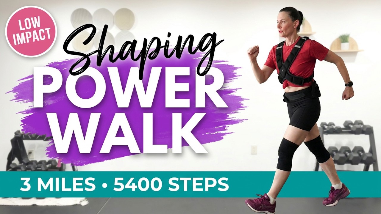 Lose Weight Fast With This Power Walk! Perfect For At-home Weight Loss. 5400 Steps!
