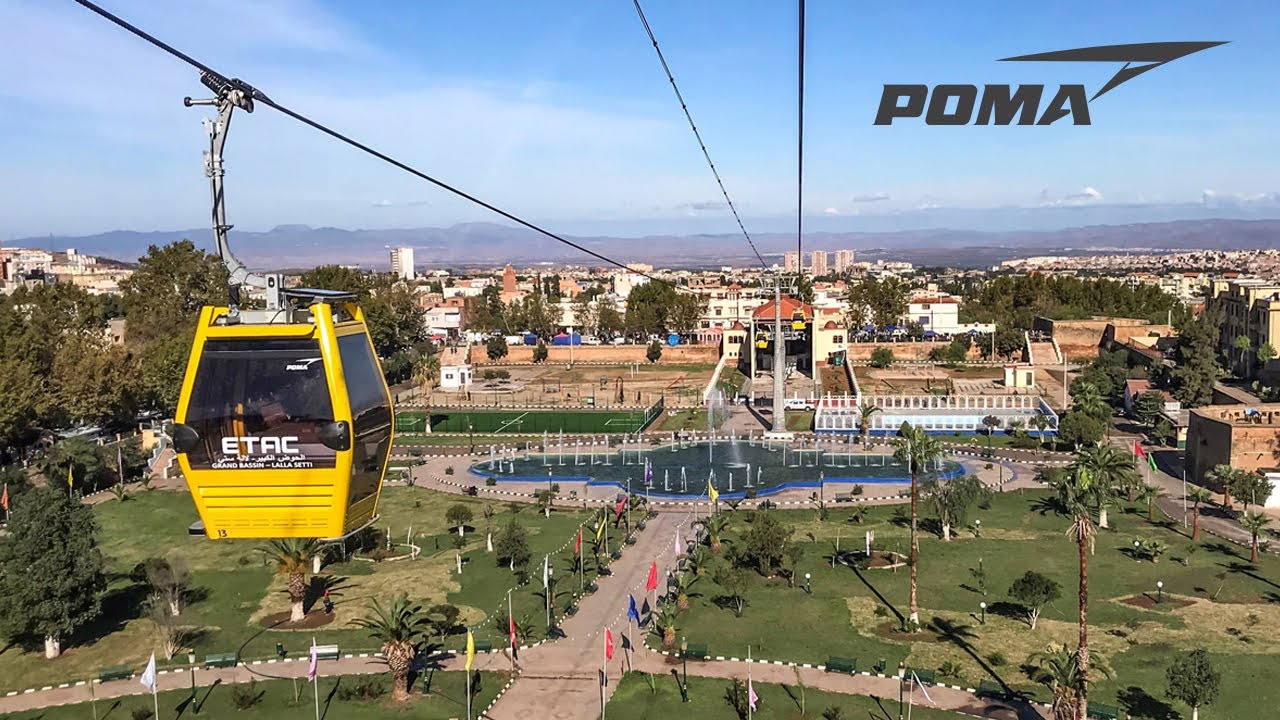The linking downtown gondola lift ! GD10 Tlemcen - Algeria (2018)