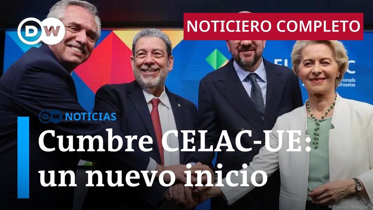 DW Noticias del 18 de julio: Cumbre UE-CELAC supera disputas [Noticiero completo]