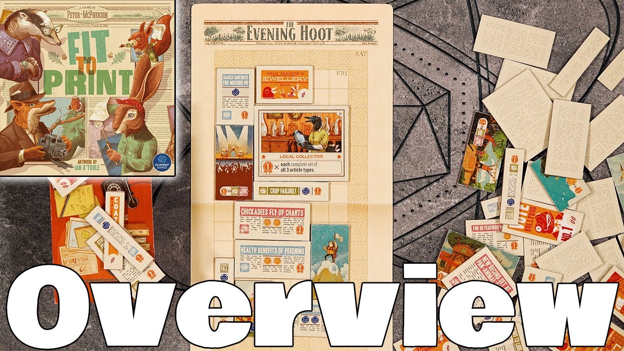 Fit to Print Overview