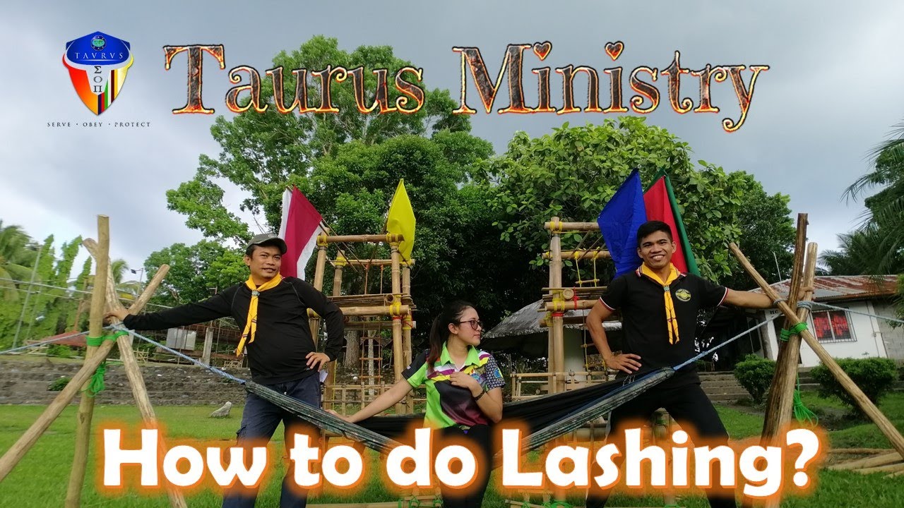 How to Tie Lashing knots