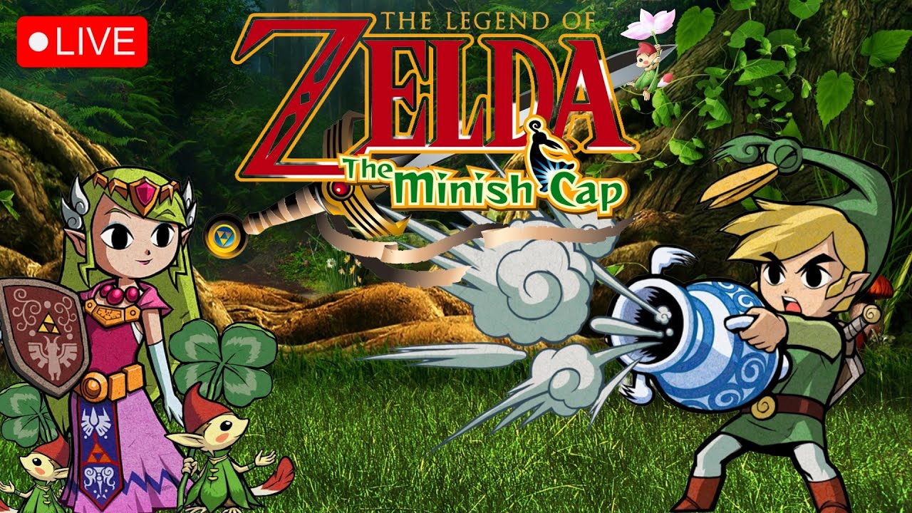 Great things can come in small sizes?? First ever playthrough of Legend of Zelda: Minish Cap: PART 1