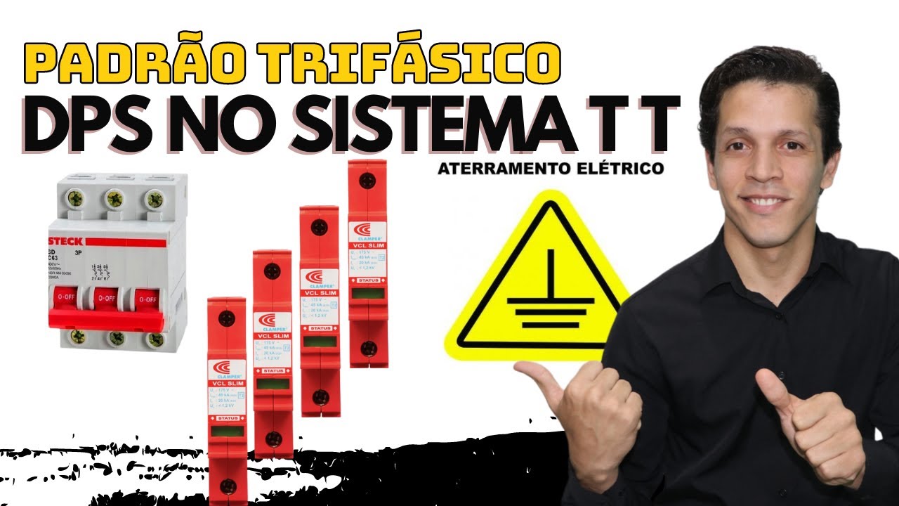 Fio a Fio do DPS no Aterramento TT e Padrão De Entrada Trifásico