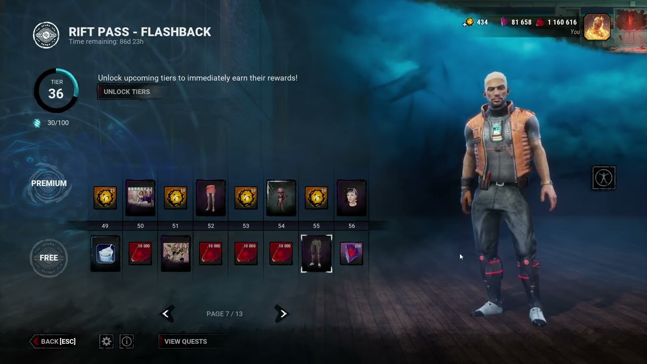 Dead By daylight Rift Flashback Showcase!