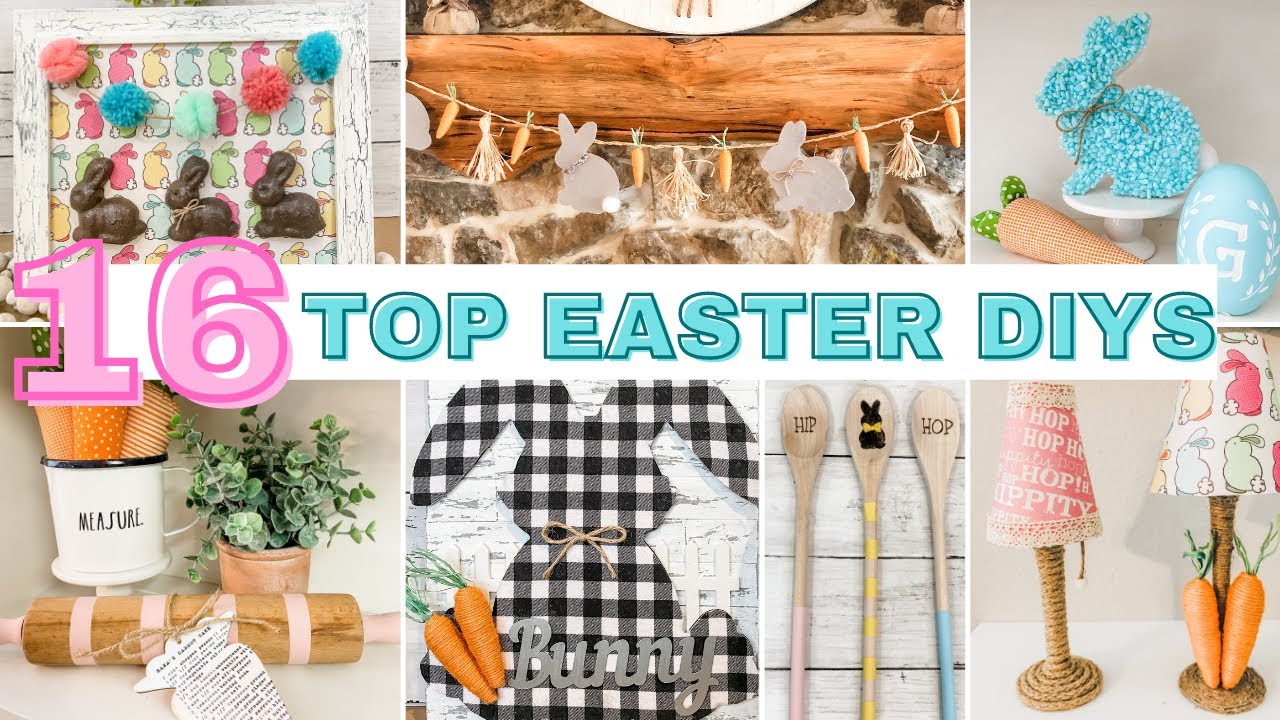 🌼 16 AMAZING TOP Easter DIYS  |  EASY SPRING HOME DECOR DIYS 🌼
