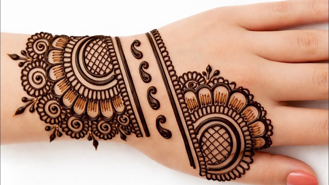 Very very simple easy mehandi designs | mehandi ka design 
