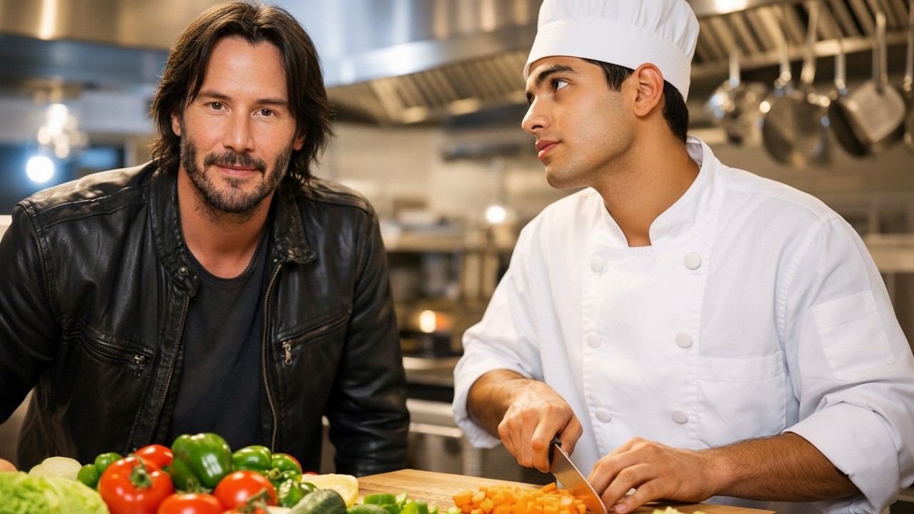 Keanu Reeves Noticed a Chef Working at 3 AM — The Reason He Skipped College Moved Him Deeply