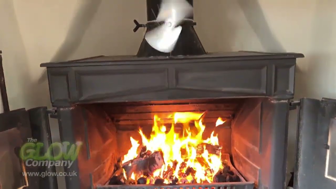 Heat Powered Stove Fan - Money & Energy Saving