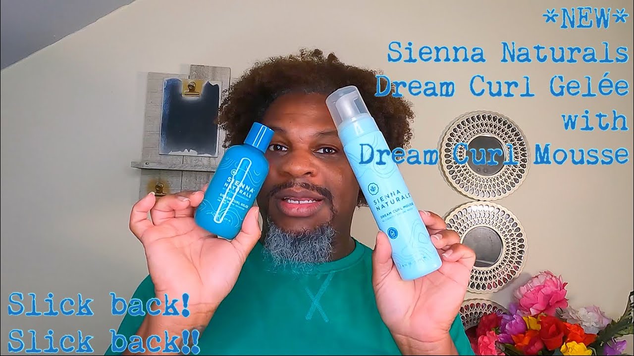 НОВИНКА Sienna Natural Dream Curl Gelee и Dream Curl Mousse Slick Back