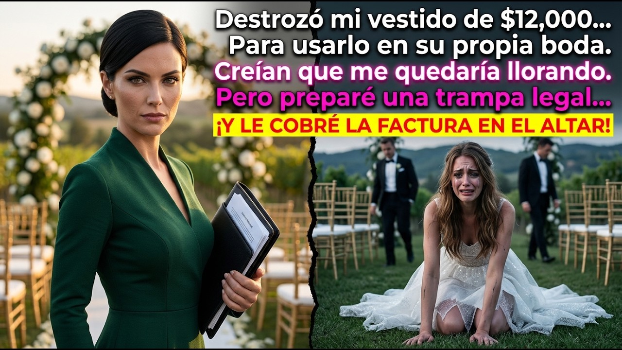 La hija favorita exigió usar mi vestido de novia — Una factura de $12,000 en el altar la calló