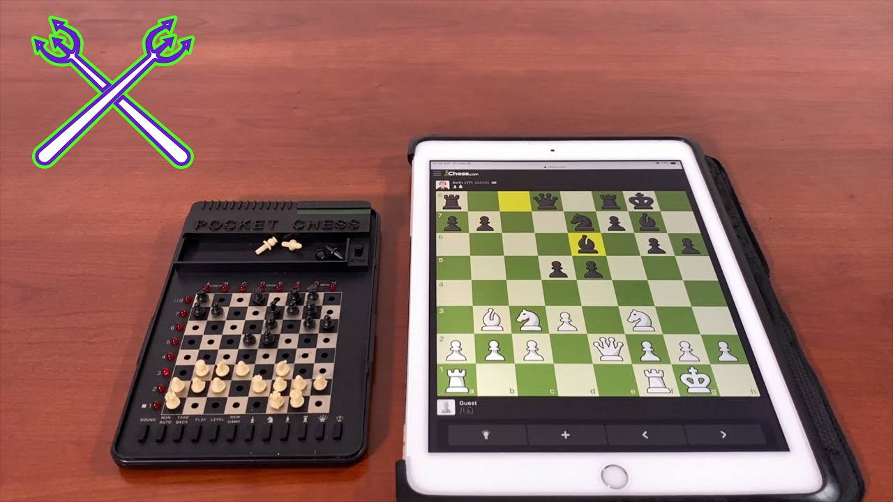Saitek Pocket Chess Computer vs. Beth Harmon Bot ♞ Gadgetify