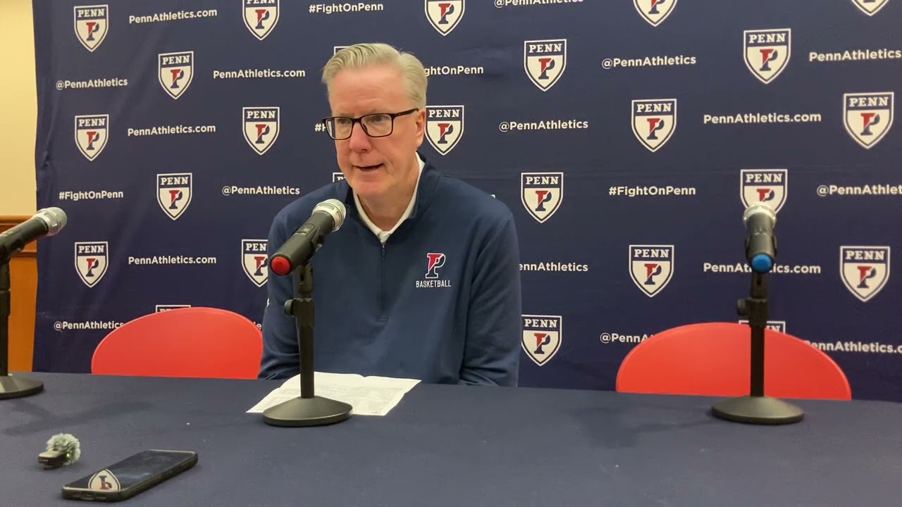 Part 2: Penn press conference with coach Fran McCaffery after 61-60 win over Princeton on 2/7/26