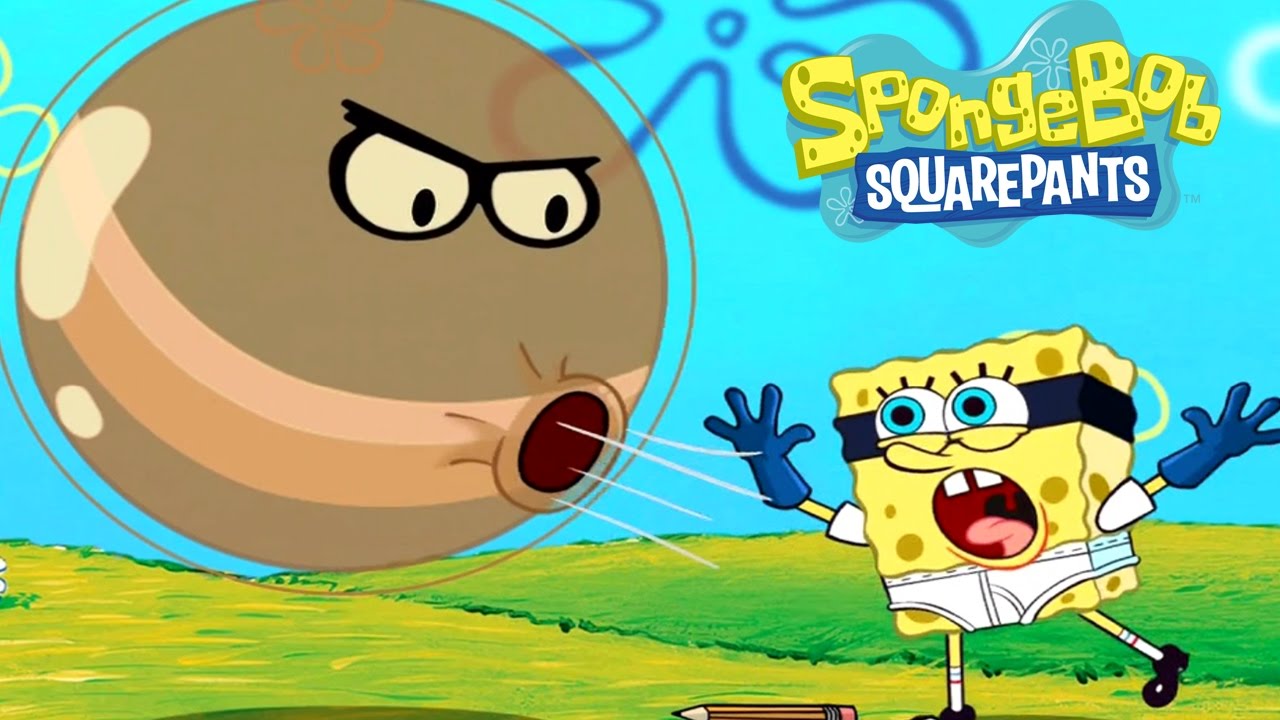Spongebob's Game Frenzy - SPONGEBOB GOT EATEN BY DIRTY BUBBLE  - Nicklodeon Games