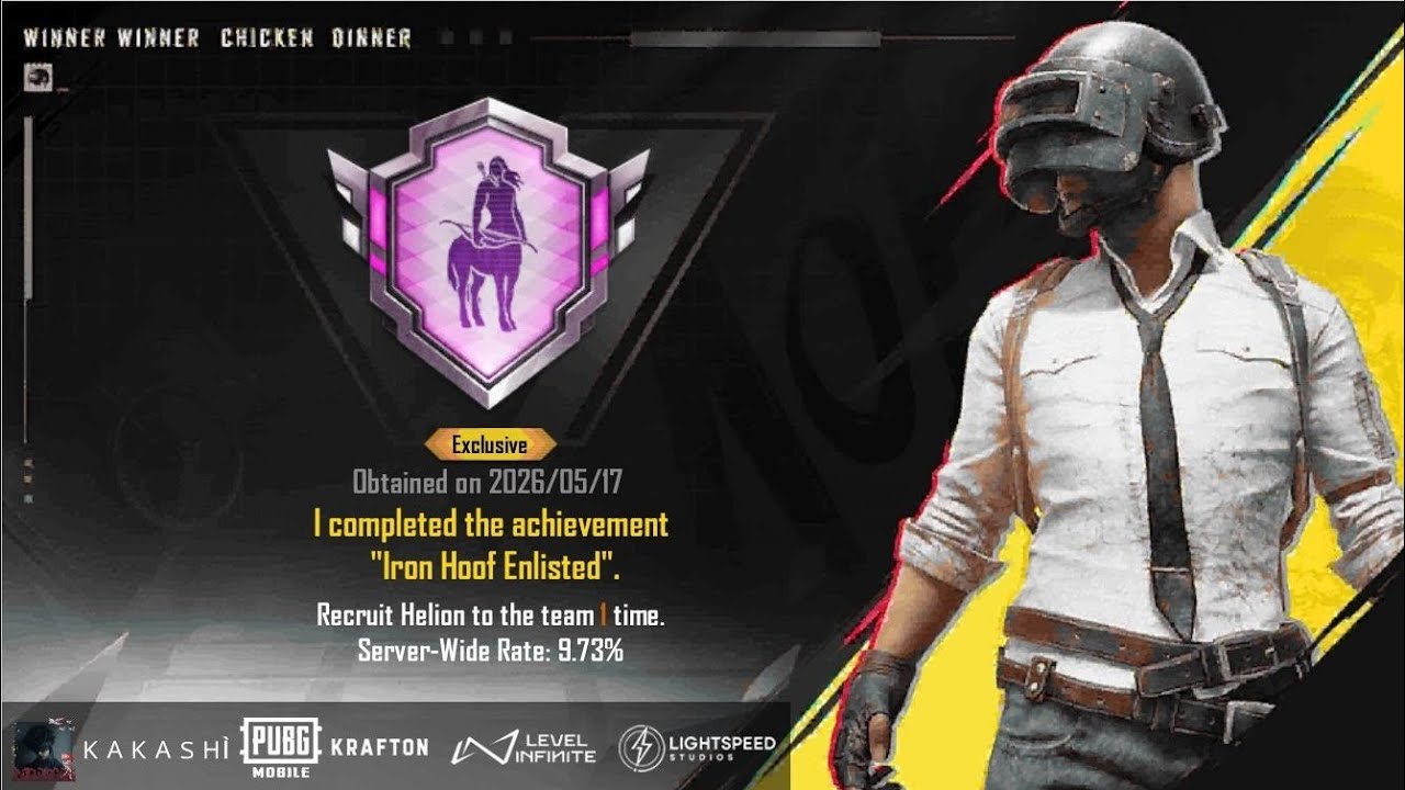 How to complete Iron Hoof Enlisted Achievement. NEW Achievement Pubg Mobile