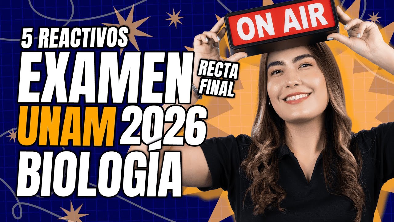 UNAM 2026: ¿Listo para dominar Biología? Practica con estos 5 reactivos