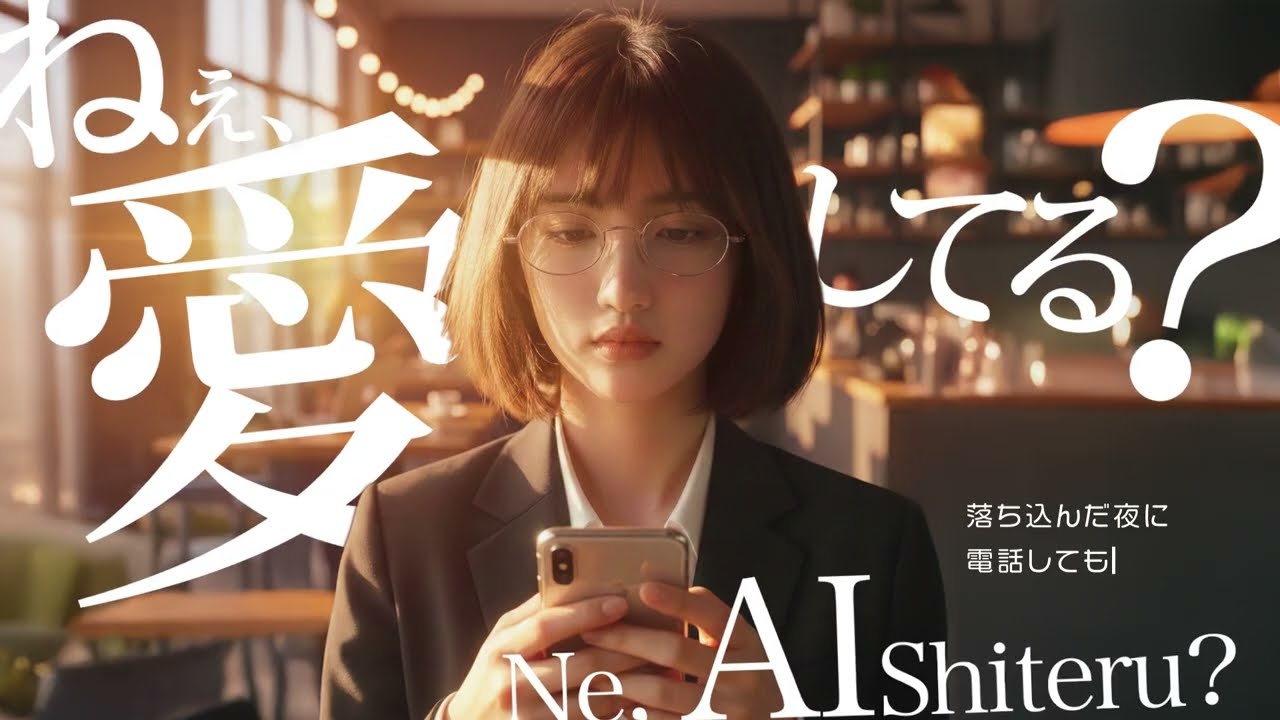 【完全AI】『ねぇ愛(AI)してる？』LyricVideo