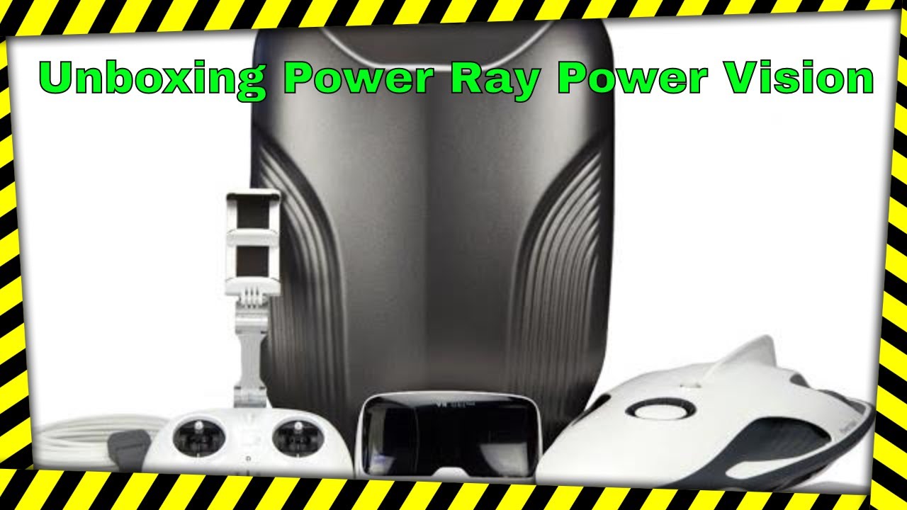 Unboxing Underwater Drone PowerVision PowerRay 4K ROV Kit