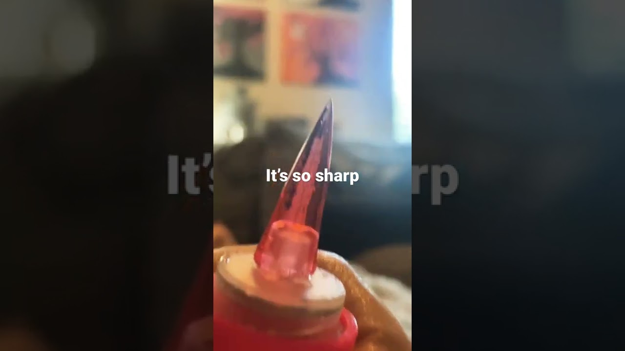It&rsquo;s so sharp