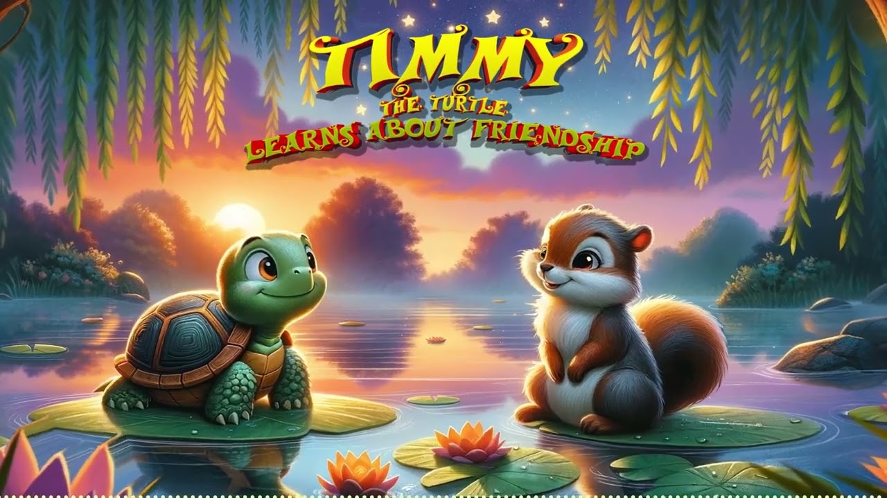 Timmy the Turtle Learns About Friendship | Bedtime Story for Kids | English