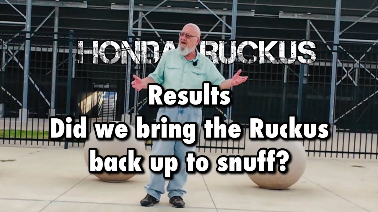 Results: Did we bring the Honda Ruckus back up to snuff?