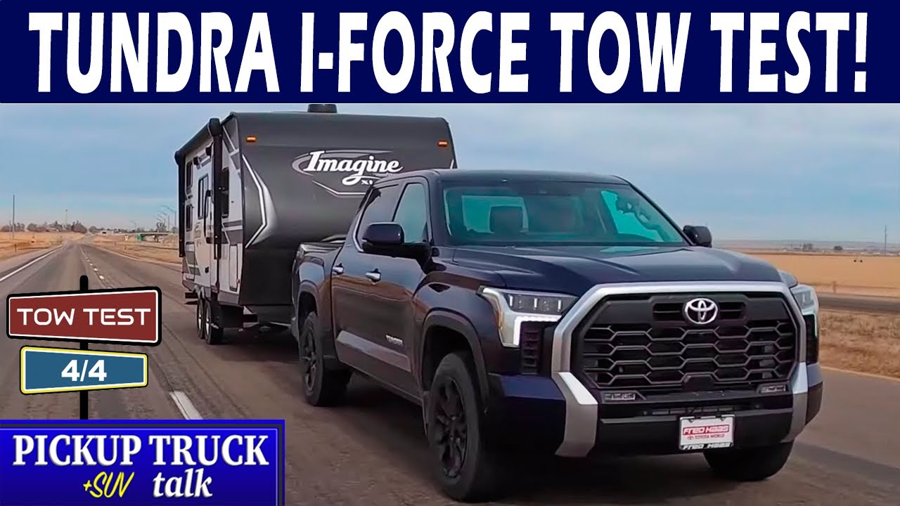 Буксировка с помощью Toyota Tundra Limited i-Force Twin-Turbo V6 2022 года (тест буксировки 4/4)