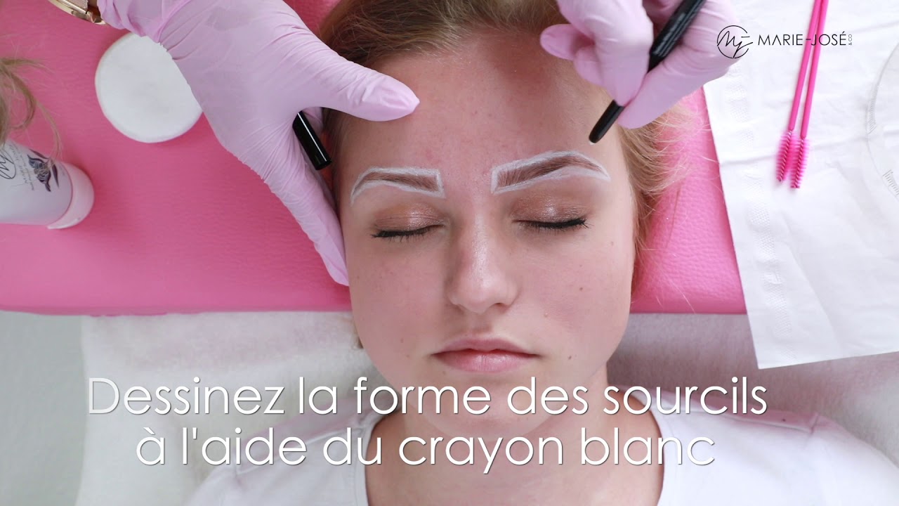 Sourcils henné -  Teinture sourcils - Coloration - Marie-José Henna Brows - Henné Végétal Sourcils
