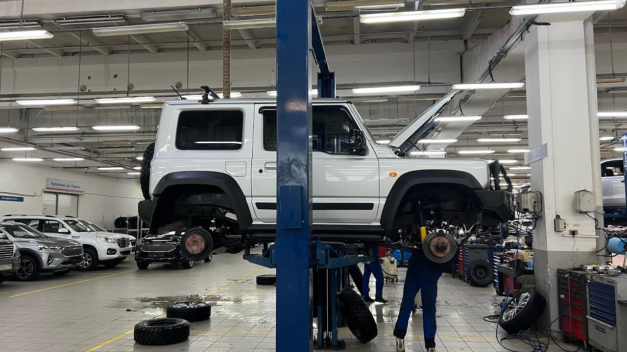Первое ТО на Suzuki Jimny.