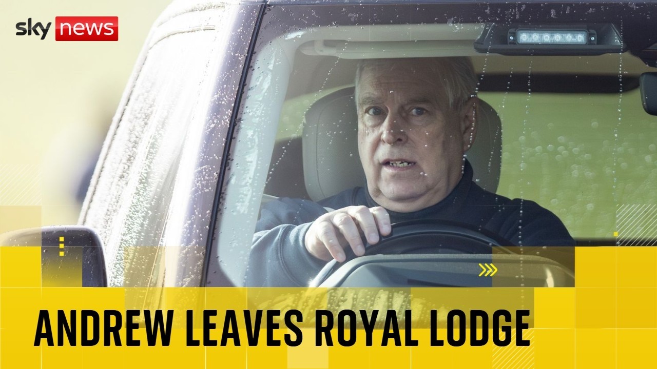 BREAKING: Andrew has moved from Royal Lodge to Norfolk