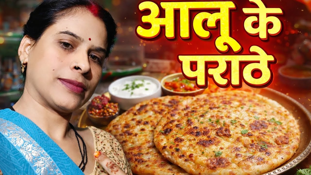 🥔🔥 घर के बने आलू के परांठे 🫓 | आसान और स्वादिष्ट रेसिपी 😋✨ | देसी नाश्ता ❤️🌟#AlooParatha #HomeMade #