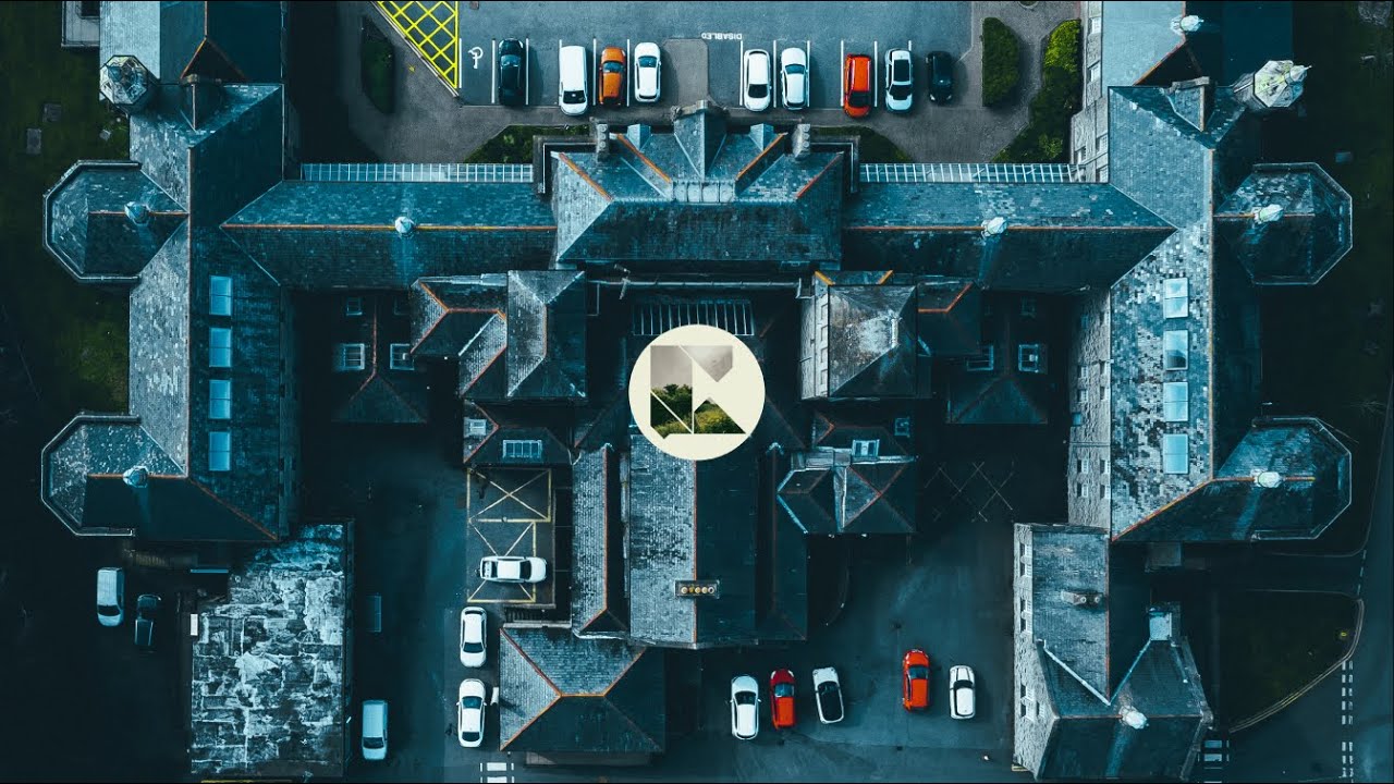 Armagh By Drone - A Short Flight over St Lukes Hospital (4K)