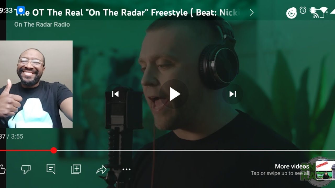 As Real As It Gets. My Reaction. OT The Real On The Radar Freestyle.
