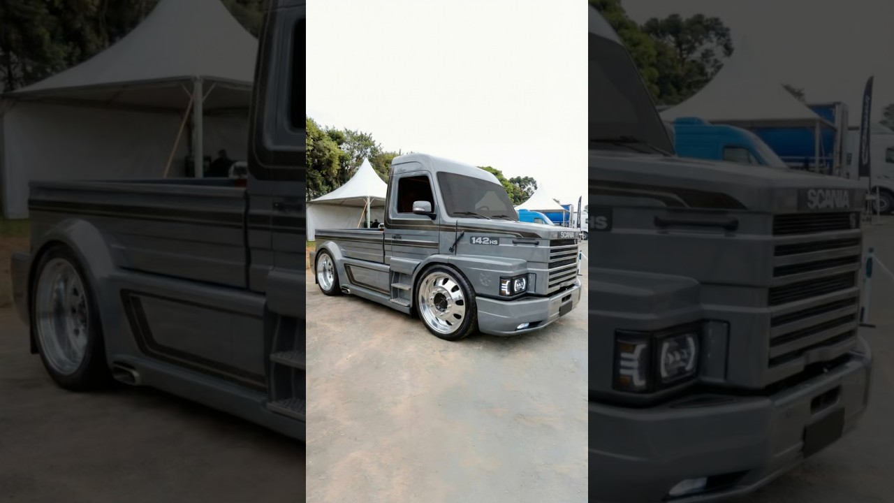 DODGE RAM FICOU PEQUENA! 😱 Picape Scania 142 V8! A Maior do Mundo? 🚛💨 