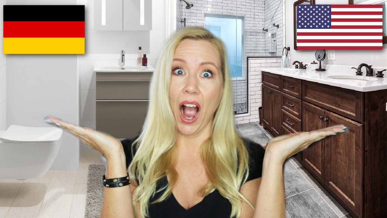 6x how German and American bathrooms are very different 🛁