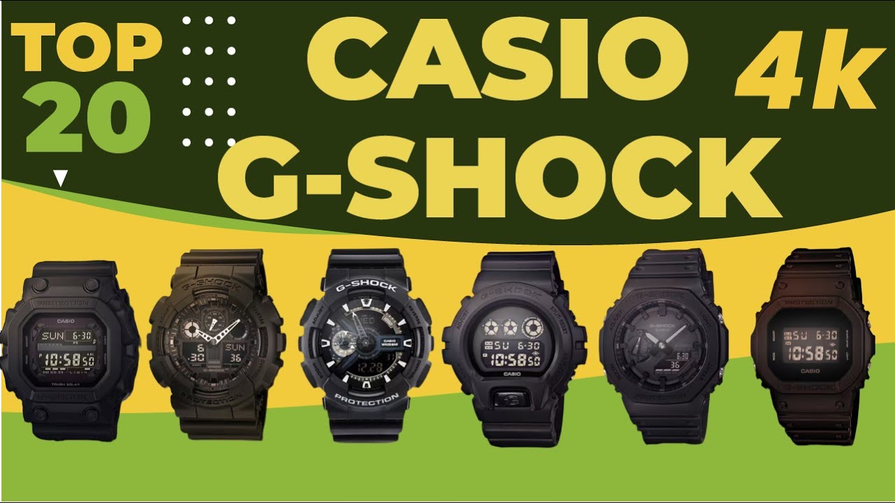 CASIO G-Shock Top 20 RELOJES PARA HOMBRE en 2025