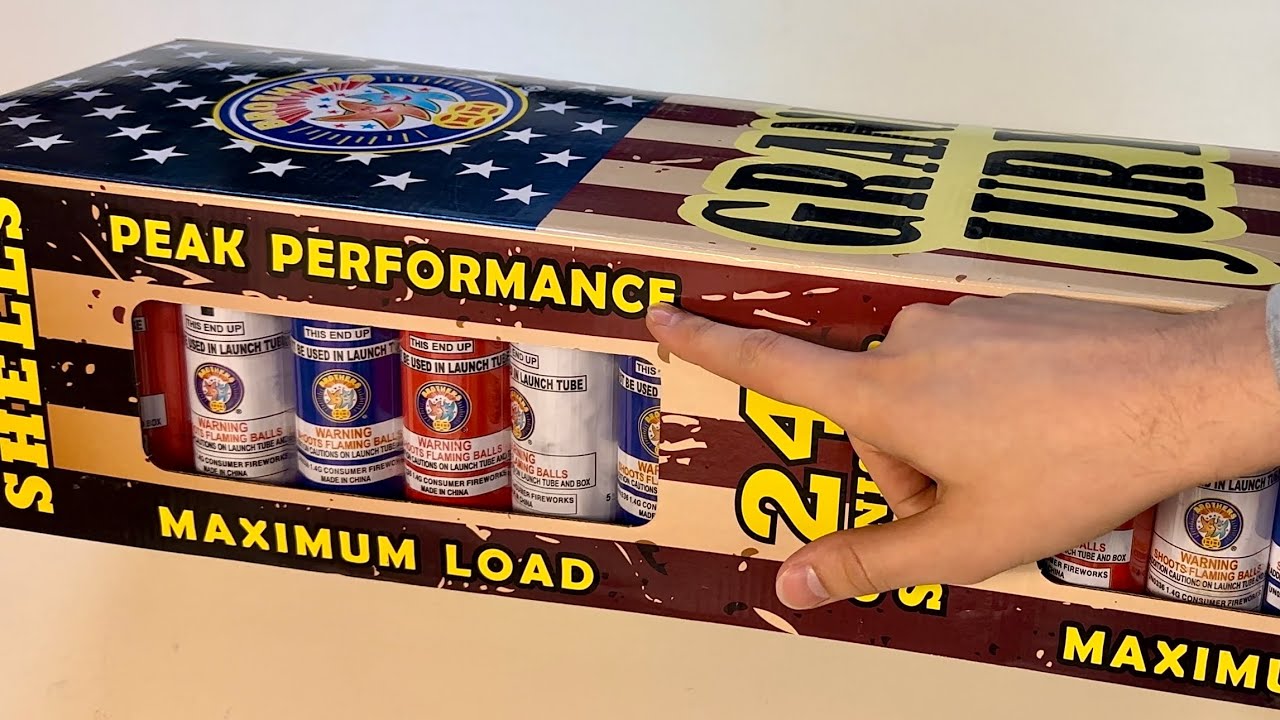 WAS NOT EXPECTING THESE CANISTER SHELLS TO BE THAT GOOD - Grand Jury Brothers Pyrotechnics