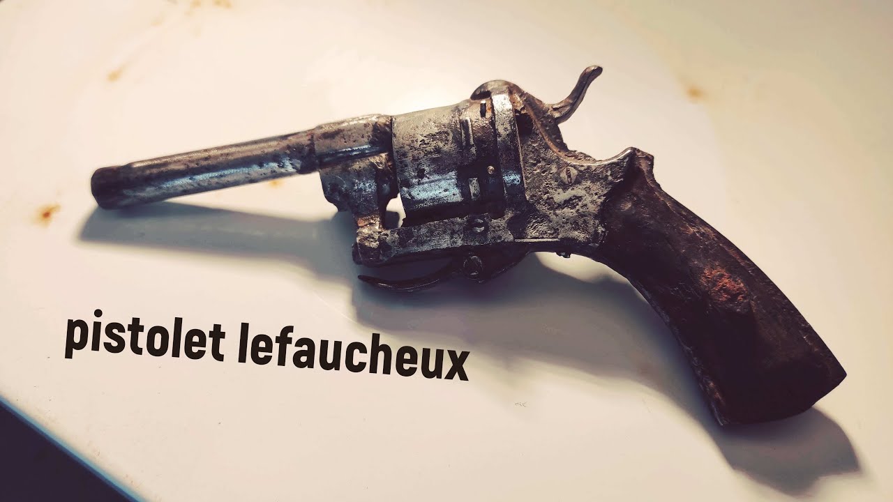 Début de la restauration d'un revolver LeFaucheux ?!