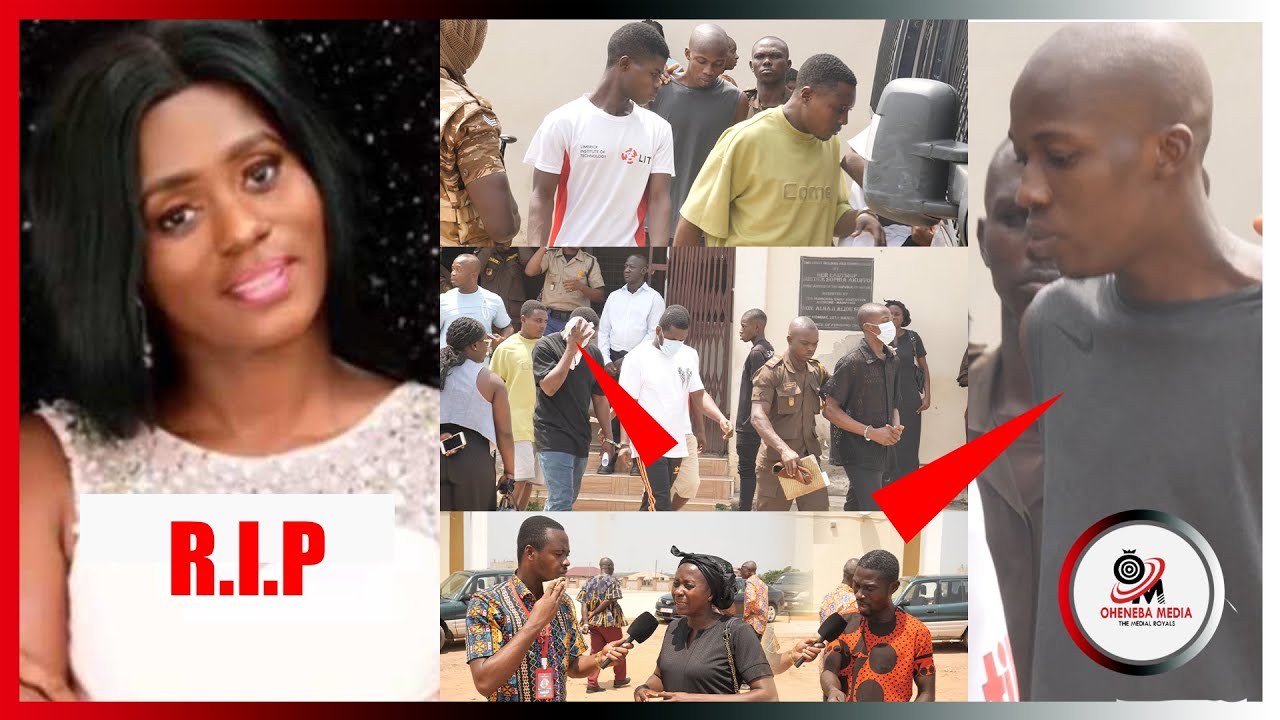 😭Afia Ahenkan’s Family He@vily Trade Bl0ws With Houseboy K!ller John Alister In Court As They Vow To