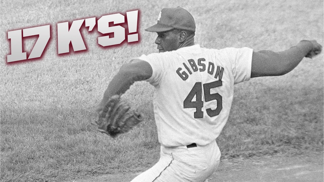 Peak Bob Gibson DOMINATES 1968 World Series Game 1 | Classic Games