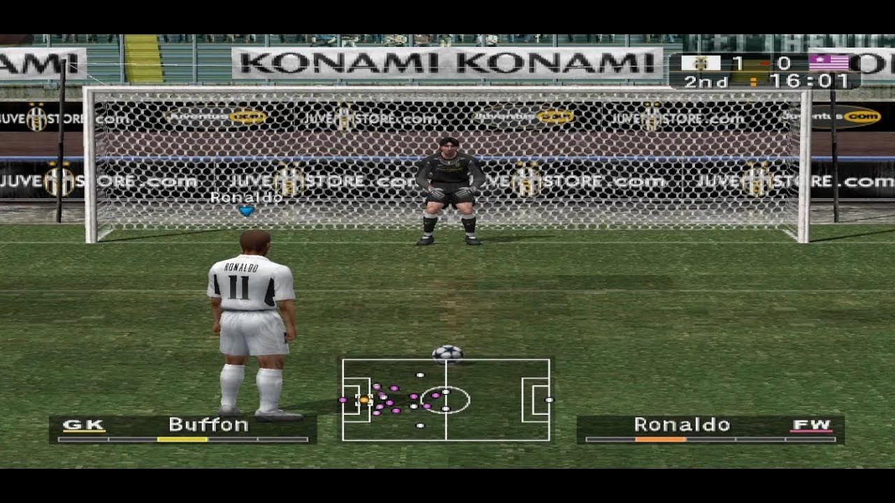 Winning Eleven 7 International - Real Madrid vs Juventus | PS2 Gameplay Full Match