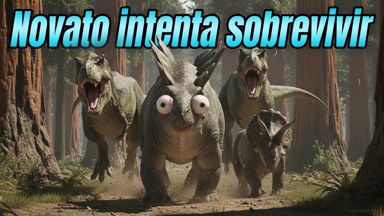 PATH OF TITANS: Un NOVATO probando varios dinosaurios