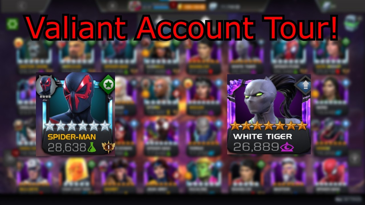 Valiant Account Tour! - Marvel Contest Of Champions