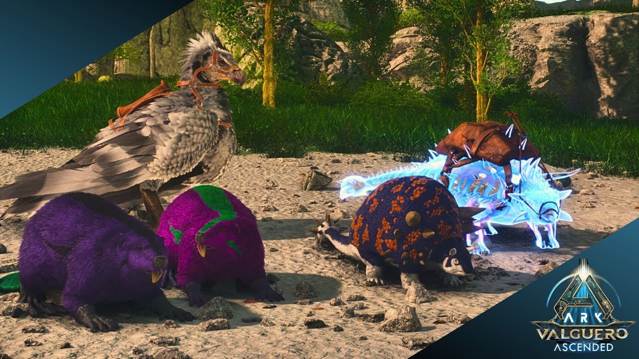 TIME DE FARM COMPLETO! - ARK VALGUERO ASCENDED - EP 07