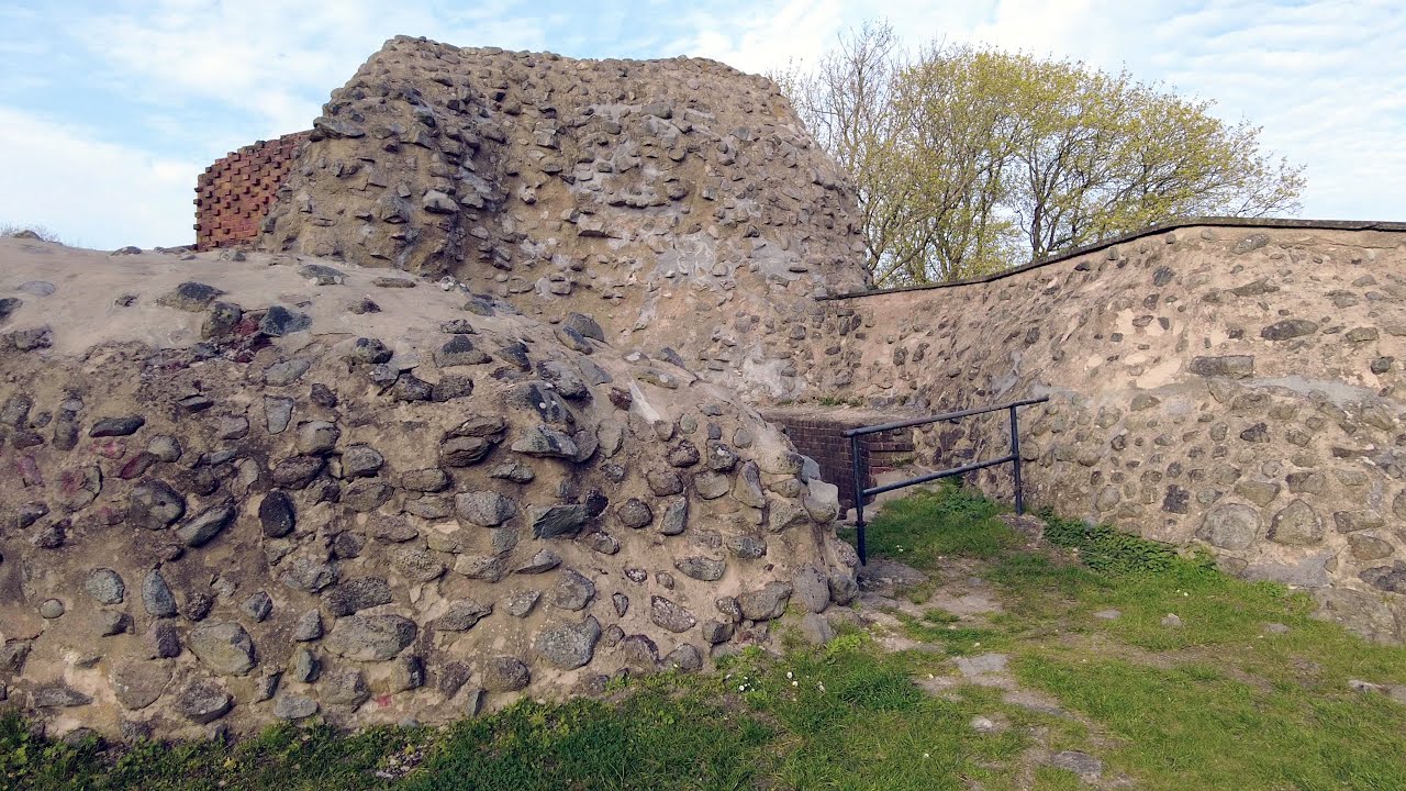 Sweden, The Sölvesborg Castle and Castle ruin