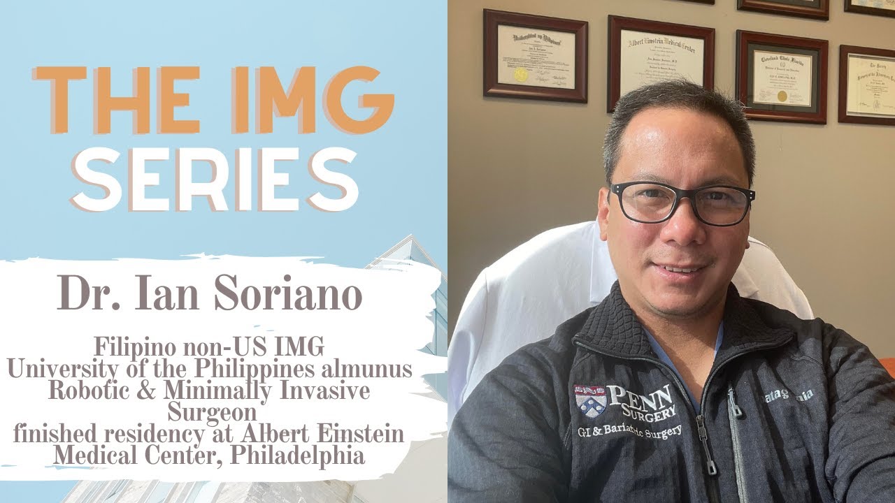 The IMG Series: Interview with Robotic & Minimally Invasive Surgeon Dr. Ian Soriano
