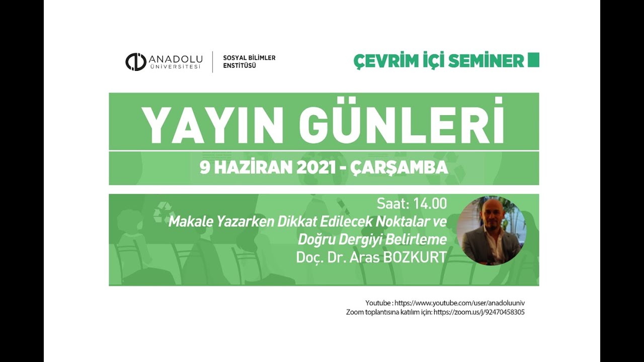Makaleyi yazarken dikkat edilecek noktalar ve doğru dergi seçimi