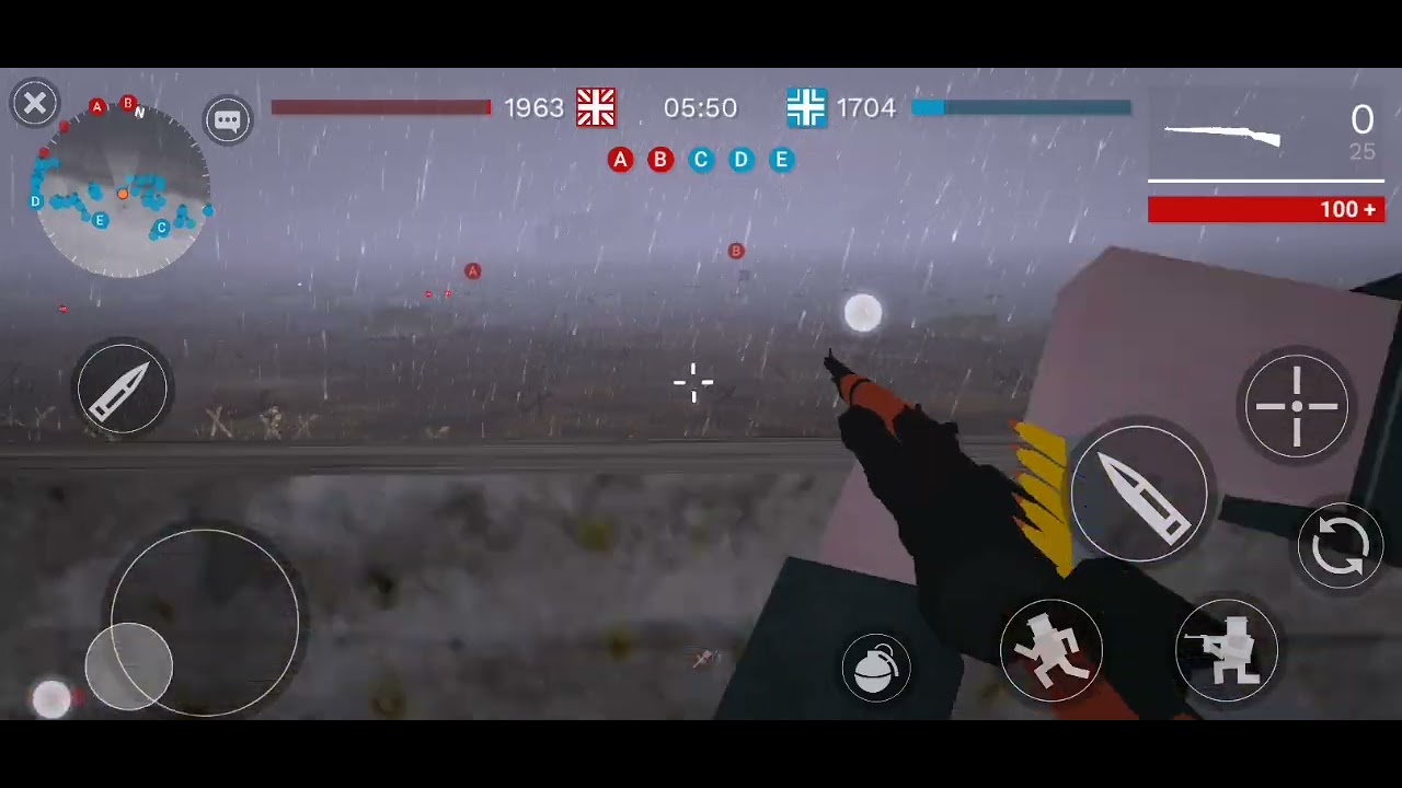 The British just landed on Omaha Beach PT#2(Polyfield Gameplay)