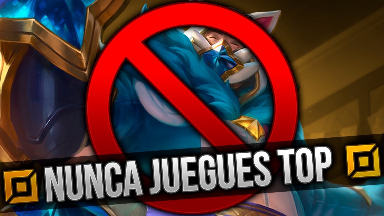 POR QUE NO DEBES JUGAR TOP SI QUIERES SUBIR ELO!!